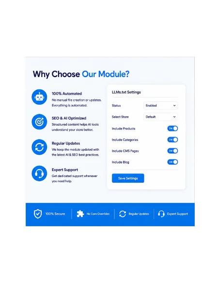 OpenCart-Erweiterung „LLMs.txt Generator“ | KI-Suche und LLM-Optimierung