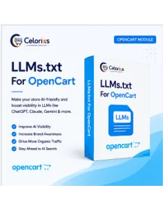 OpenCart LLMs.txt Generator Extension | AI Search & LLM Optimization