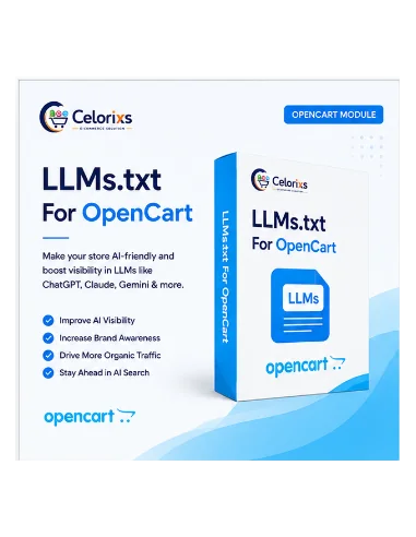 OpenCart LLMs.txt Generator Extension | AI Search & LLM Optimization