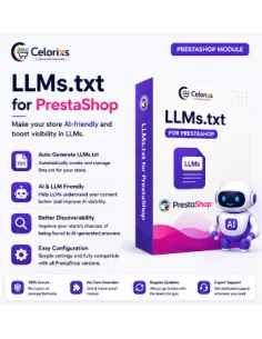 Prestashop LLMs.txt Generator Module | AI Search & LLM Optimization
