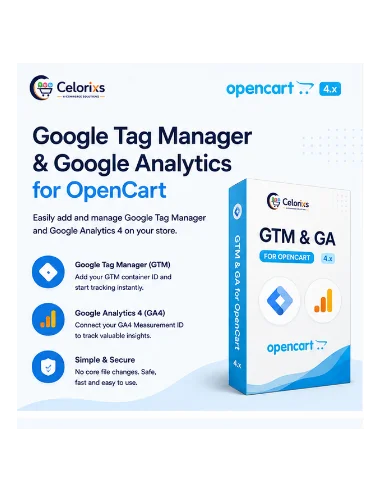 OpenCart-Erweiterung für Google Tag Manager und Google Analytics | GA4-Integration