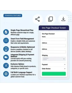 Prestashop-Modul für den One-Page-Checkout | Schneller und reaktionsschneller Checkout 2
