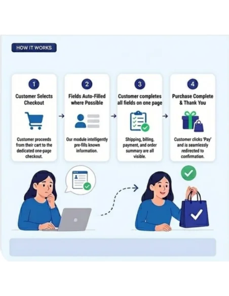 Prestashop One Page Checkout Module | Fast & Responsive Checkout