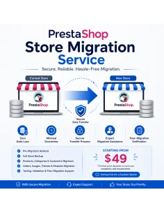 PrestaShop Store Migration Service | Secure & Hassle-Free Migration | Celorxis