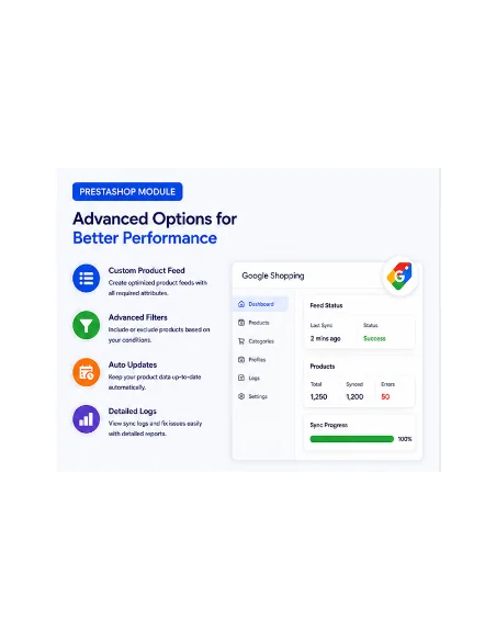 Prestashop Google Shopping Integration Module | Google Merchant Feed