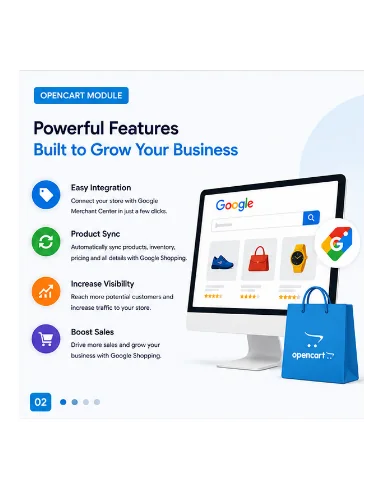OpenCart Google Shopping Integration Extension | Google Merchant Center Feed